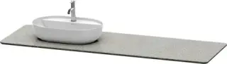 Duravit Luv Столешница для раковины 178,3x59,5x2h см, цвет: кварц. камень серый структ. LU9468L3333