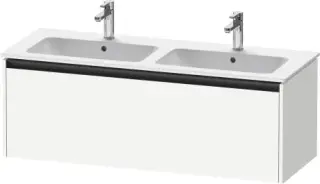 Duravit Ketho.2 Тумба под двойную рак. 121x48x44h см, цвет: Gres Pietra Grey Opaco K25066018180000