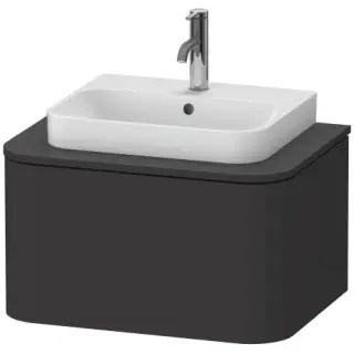 Duravit Happy D.2 Plus Тумба под консоль с 1-им ящ. 65x48x35,4h см, цвет: графит HP494008080