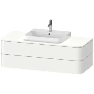 Duravit Happy D.2 Plus Тумба под консоль 130x55x40,8h см, цвет: белый шелковисто-мат. HP497203636