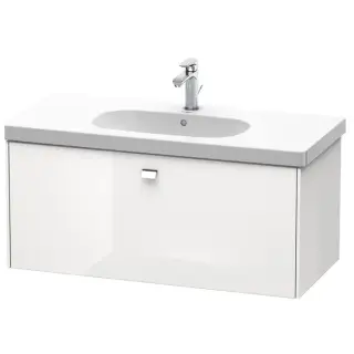 Duravit Brioso Тумба подвесная под раковину 102х46,9хh45,2 cм, цвет белый глянц BR404702222