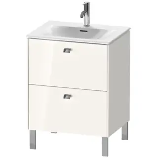 Duravit Brioso Тумба напольная под раковину, 68,5x62xh47,9 cм, цвет White High Gloss BR451002222