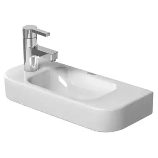 Duravit Happy D.2 Раковина 50х22 см, слева SX, без слив перелива, цвет белый 711500009
