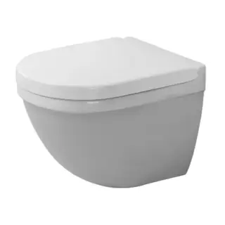 Duravit Starck 3 Унитаз подвесной, 48,5х36 cм, Durafix, цвет белый 2227090000