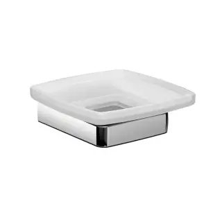 Emco Trend Подвесная мыльница, хрустальное стекло сатинированное, цвет: хром 0230 001 00