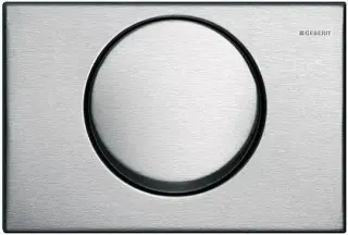 Geberit Delta 15 Кнопка смыва для интсалляции 1 режим смыва, цвет: неражавеющая сталь 115.101.00.1