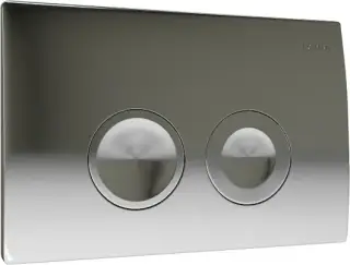 Geberit Delta 21 Кнопка смыва для интсалляции, пластик, цвет: хром глянцевый 115.125.21.1