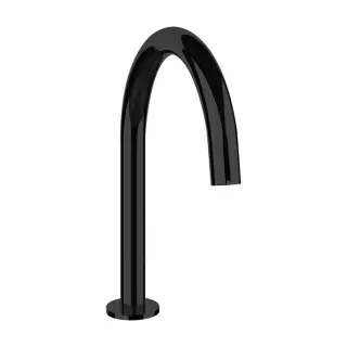 Gessi Via Tortona Излив отдельностоящий для умывальника, высота 12,9 см, цвет: matte black 18623#299