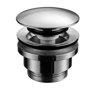 Globo T-Edge Донный клапан без перелива, с металлической крышкой, цвет: хром FI024CR