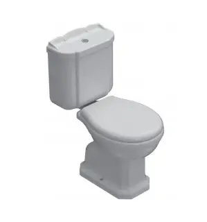 Globo Paestum Чаша унитаза напольного без крышки и бачка, с креплением, 37,5x58 см, цвет: белый PA003BI