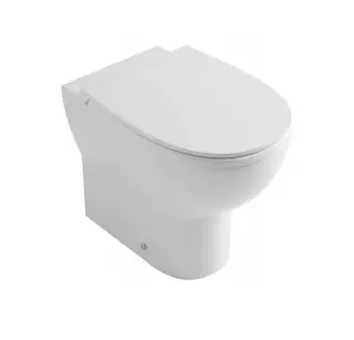 Globo 4All Унитаз приставной с функцией биде, с креплением, 36x54 см, цвет: белый глянцевый MDB01BI