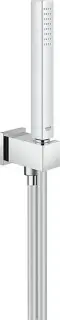 Grohe Euphoria Cube Stick Душевой гарнитур: душевая лейка 1 вид струи, держатель для душа, цвет:хром 26405000