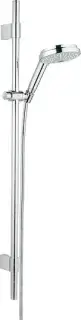 Grohe Rainshower Cosmopolitan 130 Душевой гарнитур: лейка 3 вида струи, штанга, шланг, цвет: хром 28762001