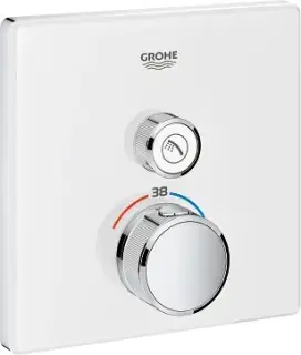 Grohe Grohtherm SmartControl Термостатический смес. для душа встраив., внеш. часть, цвет: белая луна 29153LS0