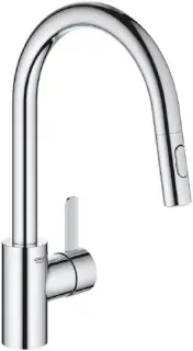 Grohe Eurosmart Cosmopolitan Смеситель для кухни, с выдвижным изливом, цвет: хром 31481001