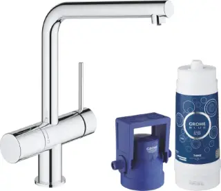 Grohe Blue Minta New Pure Смеситель для кухни, с фильтром, цвет: хром 31345002