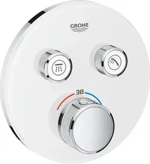 Grohe Grohtherm SmartControl Термостатический смес. для душа встраив., внеш. часть, цвет: белая луна 29151LS0