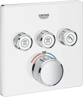 Grohe Grohtherm SmartControl Термостатический смес. для душа встраив., внеш. часть, цвет: белая луна 29157LS0