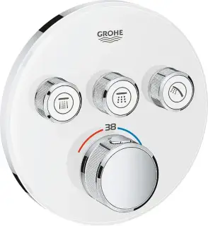 Grohe Grohtherm SmartControl Термостатический смес. для душа встраив., внеш. часть, цвет: белая луна 29904LS0