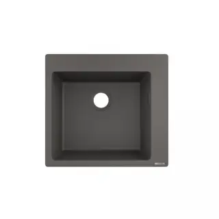 Hansgrohe S51 Кухонная мойка встраиваемая сверху 1 чаша 56x51 см, цвет: серый камень 43312290