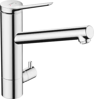 Hansgrohe Zesis M33 Смеситель для кухонной мойки однорычажный 200 CoolStart, цвет: хром 74808000
