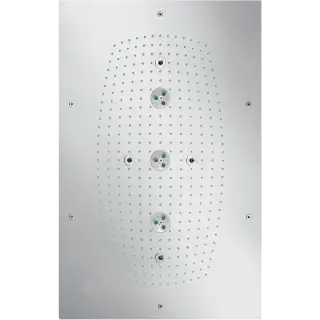 Hansgrohe Raindance Rainmaker Верхний душ встраиваемый в потолок 68x46 см, 3 вида струи, цвет: хром 28417000