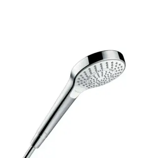Hansgrohe Croma Select S Ручной душ 3 вида струи Multi EcoSmart, цвет: хром/белый 26801400