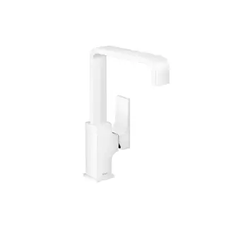 Hansgrohe Metropol Смеситель для раковины, с донным клапаном, цвет: матовый белый 32511700