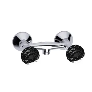 Jorger Florale Crystal Смеситель для душа, цвет: хром/black 600.20.200.000-12