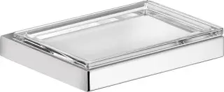 Keuco Edition 11 Мыльница со стеклянной чашей, подвесная, цвет: хром 11155 019000