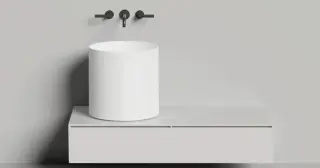 Salini Armonia Round 03 S-Stone Раковина чаша, круглая, 45х45х45h см, цвет: по RAL, матовый 130423MF