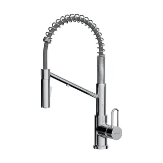 Omoikiri Mikawa 2 Plus-C Смеситель для кухни с гибким изливом и возм. подкл. фильтр, хром 4994451