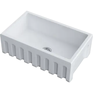 Omoikiri Mikura 76-WH Кухонная мойка Natceramic 76x46 см, цвет: белый 4997074