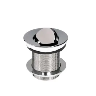 Victoria + Albert Слив для ванны без перелива, без сифона, цвет: хром K-12-PC