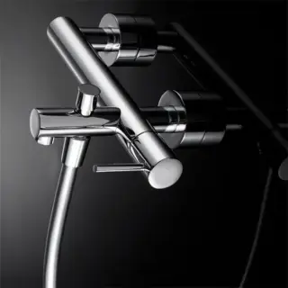 Maier Mini Star Смеситель для ванны/душа, настенный, цвет: хром 43 012CR