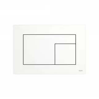 Tece Velvet Кнопка смыва для унитаза с покрытием против отпечатков пальцев, fenix, цвет: белый 9240735