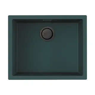 Omoikiri Yamakawa 55-U/I-DO Кухонная мойка Artceramic 55,6x45,6 см, цвет: deep ocean 4997032