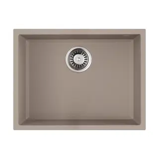 Omoikiri Tedori 54-U-SA Кухонная мойка Tetogranit 55x42 см, цвет: бежевый 4993990