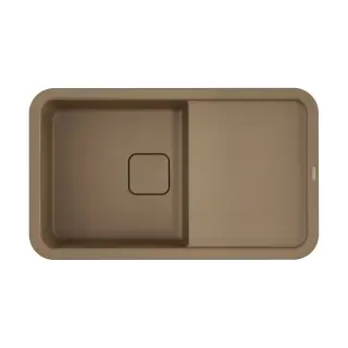 Omoikiri Tasogare 86-CA Кухонная мойка Artgranit 86x51 см, цвет: карамель 4993458