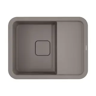 Omoikiri Tasogare 65-GR Кухонная мойка Artgranit 65x51 см, цвет: leningrad grey 4993487