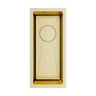 Omoikiri Taki 20-U/IF-LG Кухонная мойка нерж. сталь 20x44 см, цвет: светлое золото 4973091