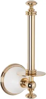 TW Harmony 119 Держатель для запасного рулона т/б, цвет: белый/золото TWHA119bi/oro