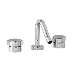 Stella Aster Смеситель для биде на 3 отверстия 3603, цвет хром AT 00206 CR00