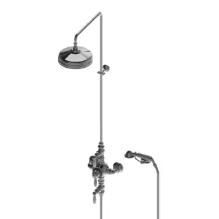 Stella Italica Leve Душевая стойка IS3284/33-220 с верхним душем 22 см, цвет: хром IL 06100 CR00