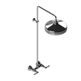 Stella Italica Leve Душевая стойка 3283/301/314A-300 с верхним душем 30 см, цвет: хром IL 02413 CR00