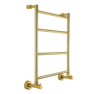 Margaroli Mini 3-482 Полотенцесушитель водяной для ГВС 53,5х65,9h (47) нижнее цвет: bronze/old brass 34824704OBNS