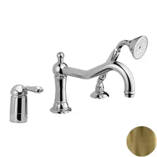 Nicolazzi El Capitan Смеситель на борт ванны на 3 отверстия, цвет Bronze Plated 3449BZ75