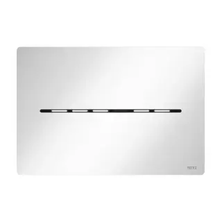 Tece Solid Кнопка смыва для унитаза антивандальная, металл, бесконтактная, цвет: белый глянцевый 9240452