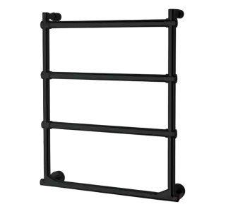 Margaroli Sole 512 Полотенцесушитель электрический 53х64h (47), правое, цвет: black brushed nickel 5124704BBB