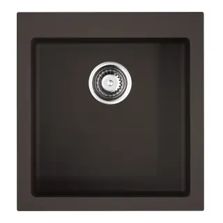 Omoikiri Bosen 47-DC Кухонная мойка Tetogranit 47x50 см, цвет: темный шоколад 4993590